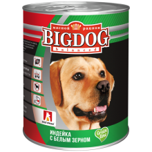"BIG DOG" Индейка с белым зерном, 850г